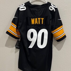 TJ Watt Pittsburgh Steelers NFL Black and Gold Jersey